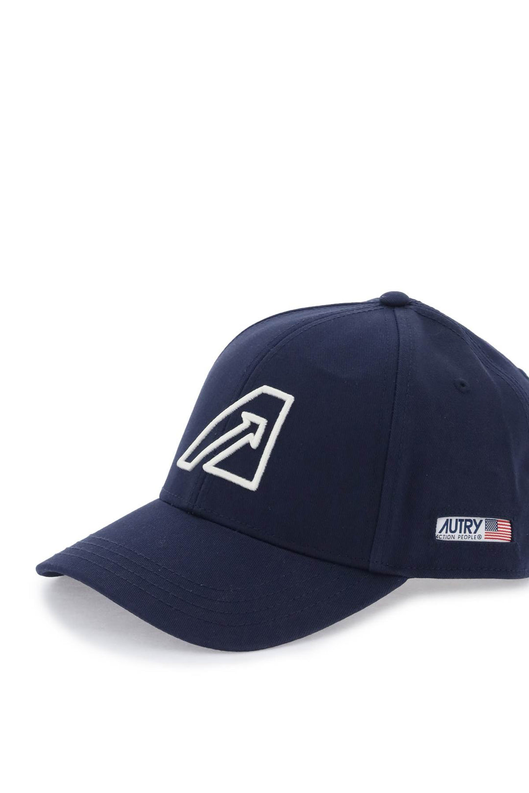 Baseball Cap With Embroidered Logo - Autry - Men