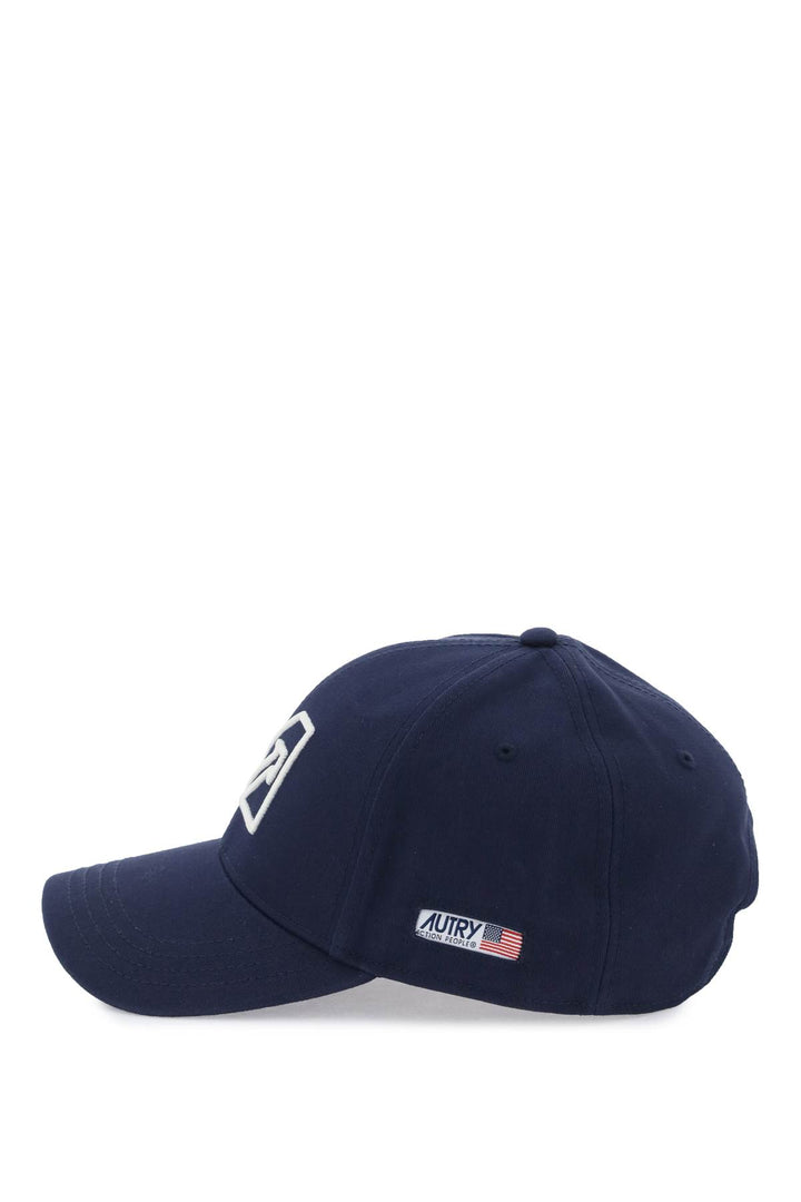 Baseball Cap With Embroidered Logo - Autry - Men