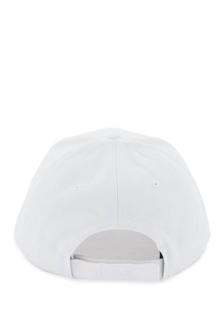 Baseball Cap With Embroidered Logo - Autry - Men