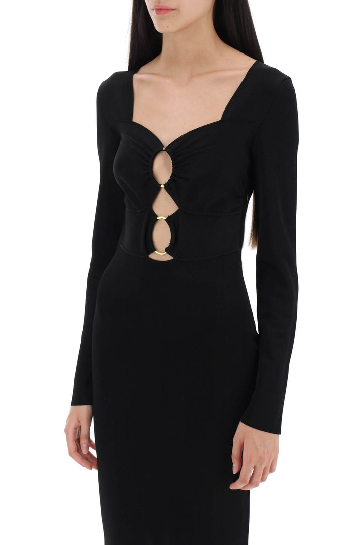 Knitted Midi Dress With Cut Outs - Tom Ford - Women