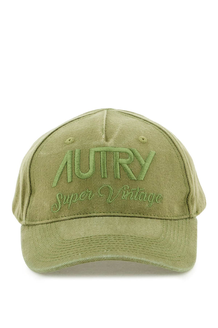 Baseball Cap With Embroidery - Autry - Men