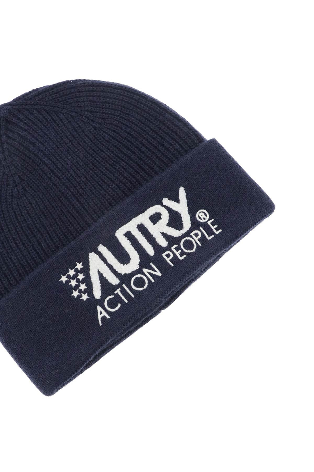 Beanie Hat With Embroidered Logo - Autry - Men