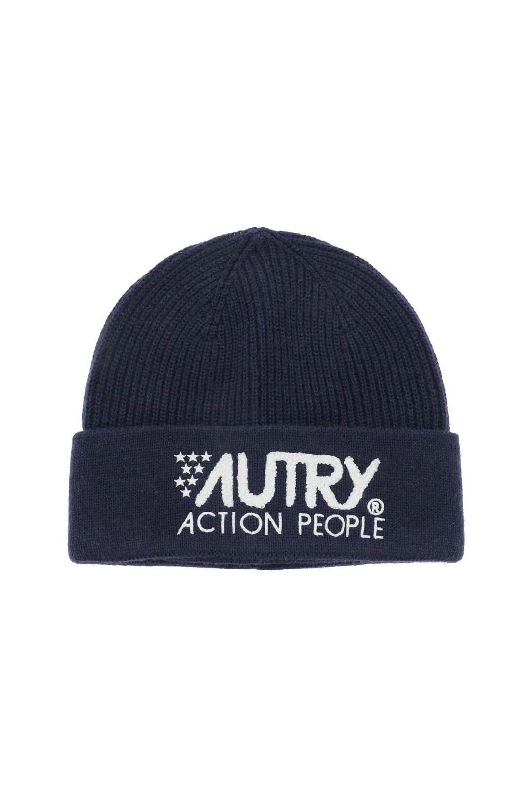 Beanie Hat With Embroidered Logo - Autry - Men