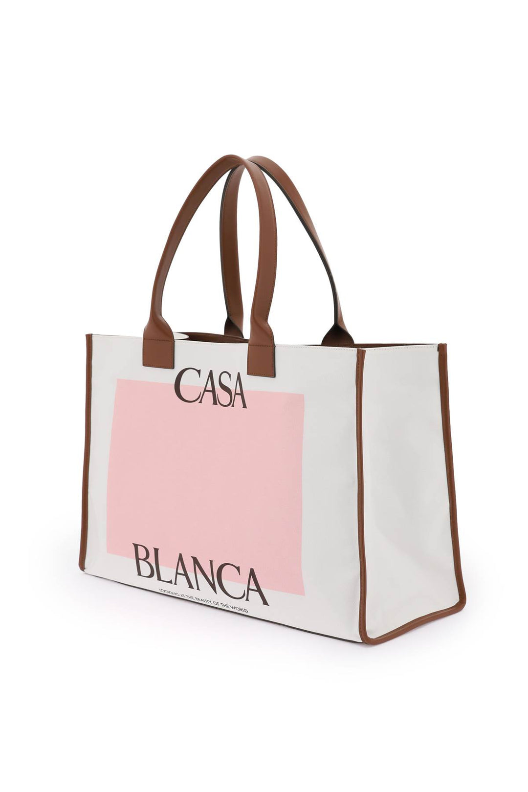 Canvas Tote Bag With Logo - Casablanca - Men