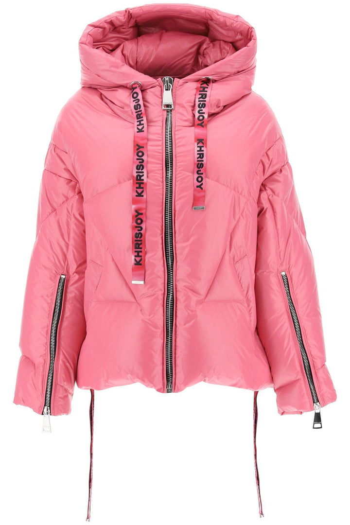 Khris Iconic Shiny Puffer Jacket - Khrisjoy - Women