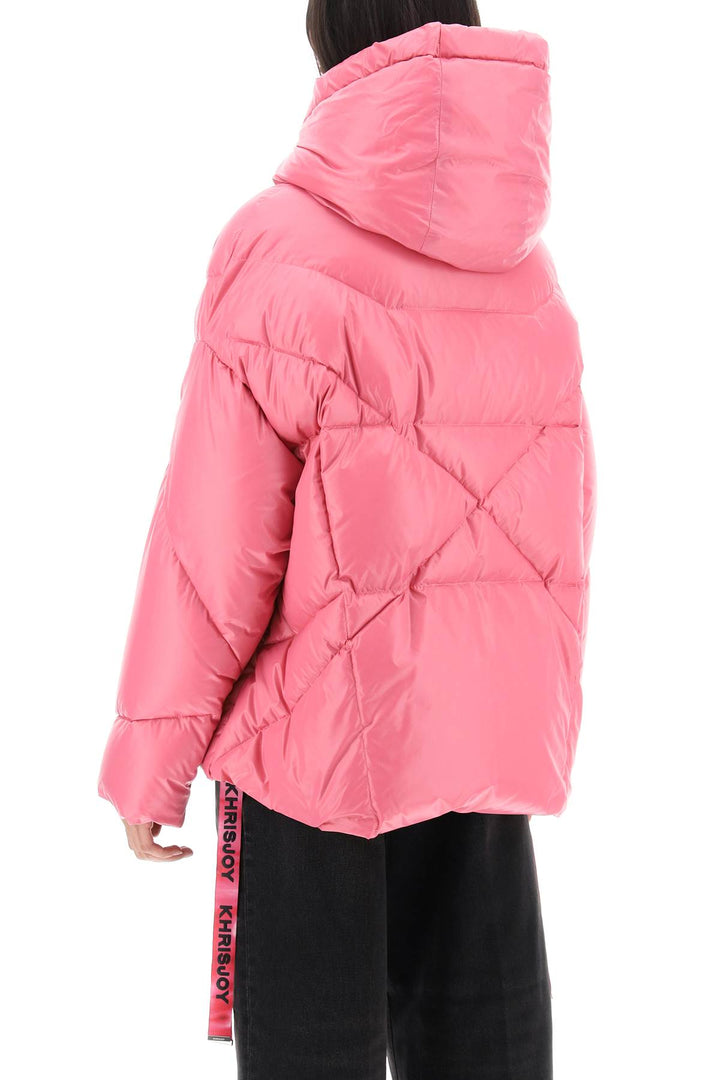 Khris Iconic Shiny Puffer Jacket - Khrisjoy - Women