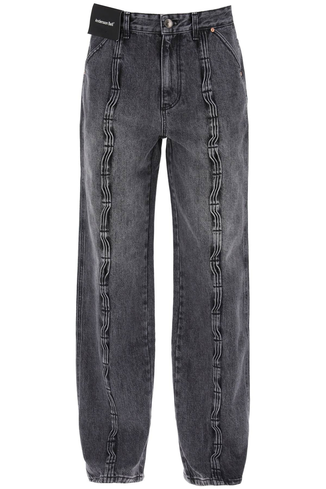 Wave Wide Leg Jeans - Andersson Bell - Men