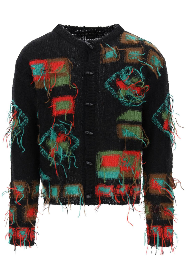 'Village' Intarsia Cardigan - Andersson Bell - Men