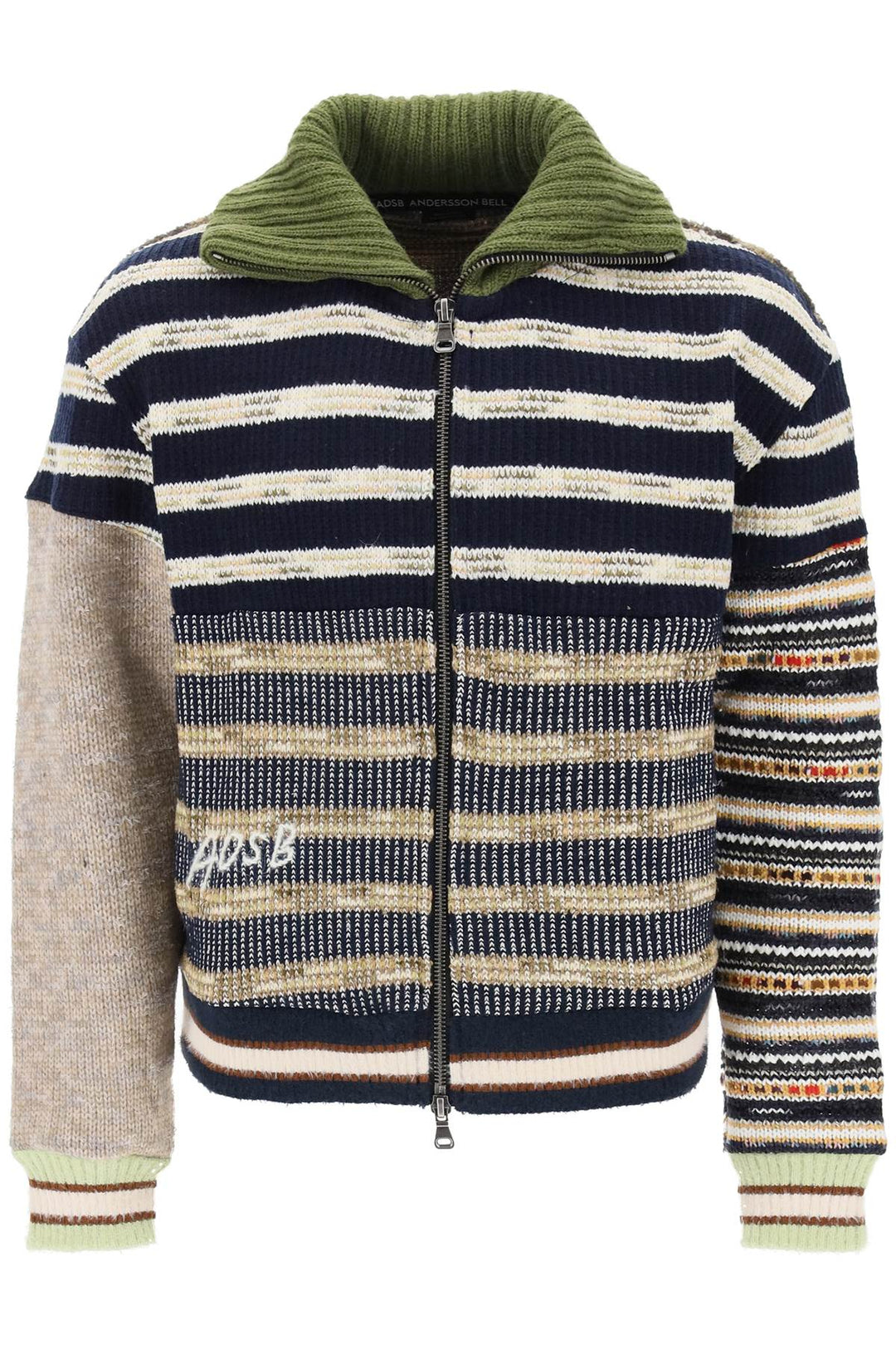 'Blifden' Patchwork Cardigan - Andersson Bell - Men