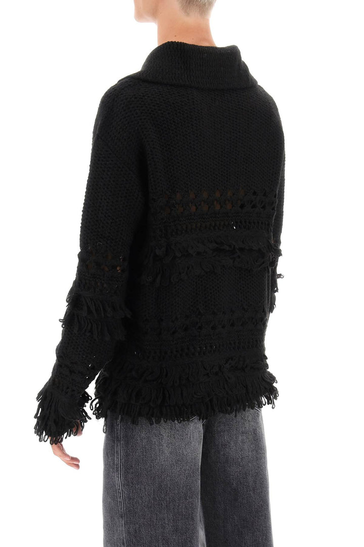 Loches Fringed Polo Sweater - Andersson Bell - Men