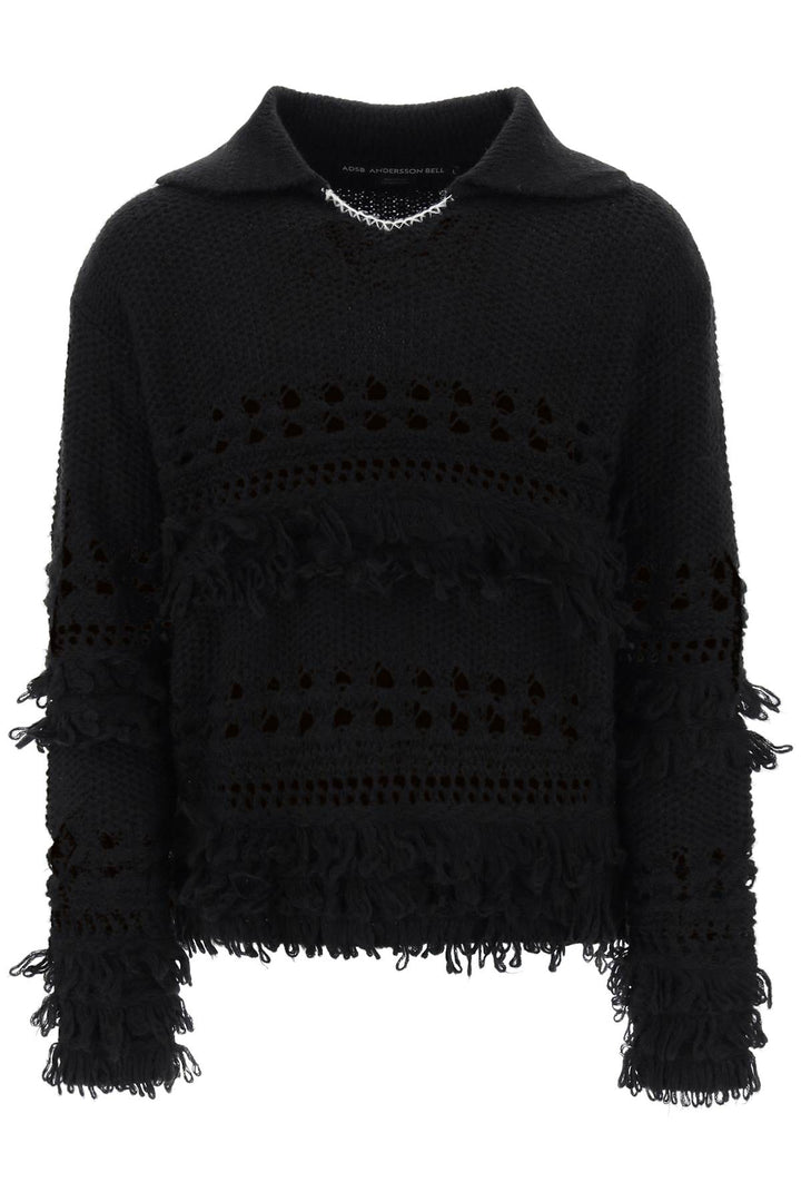 Loches Fringed Polo Sweater - Andersson Bell - Men