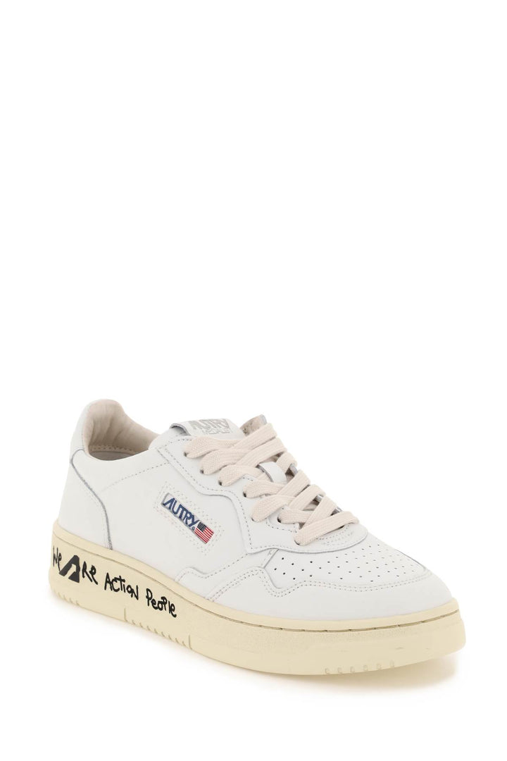 Leather Medalist Low Sneakers - Autry - Women