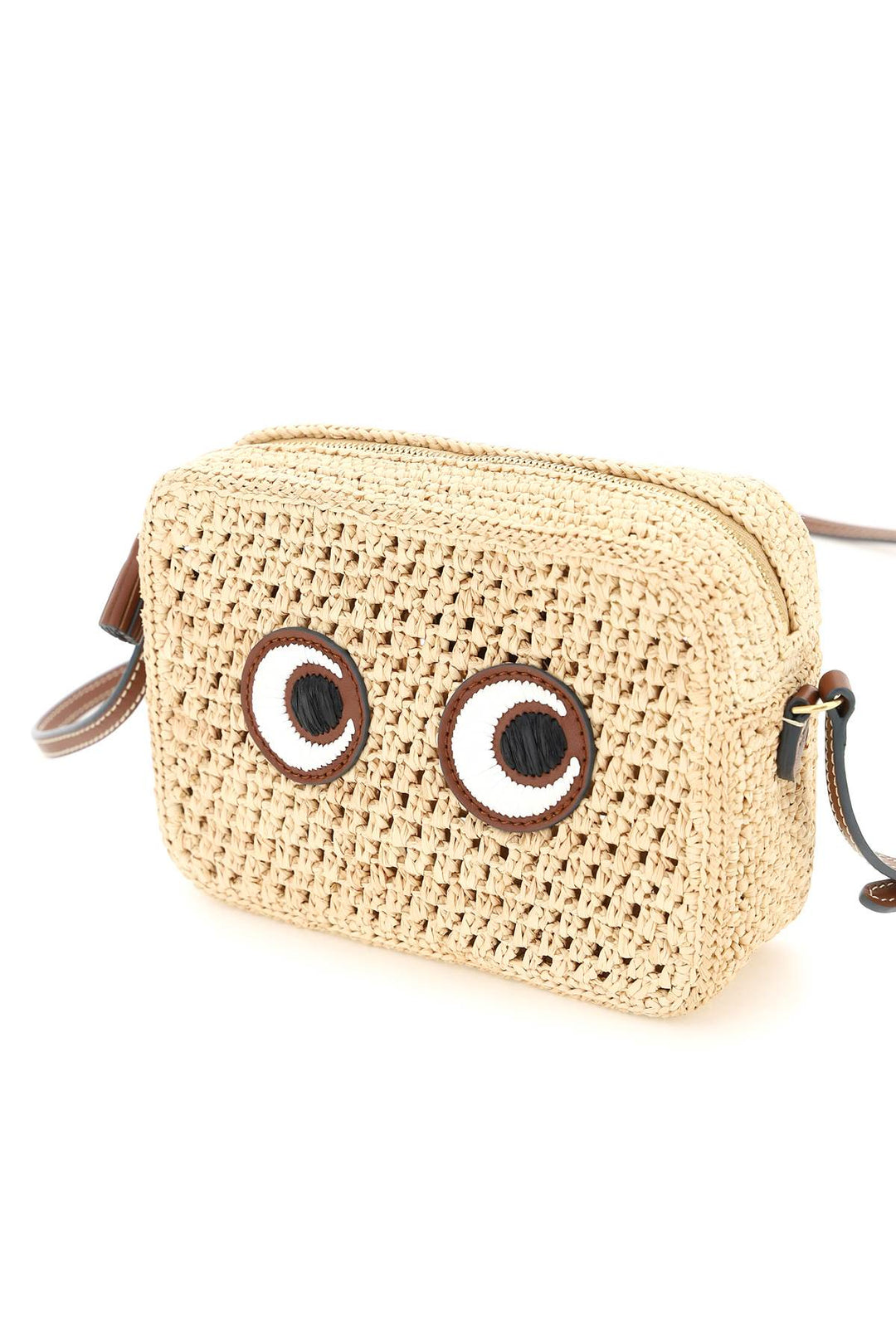 Raffia Eyes Crossbody Bag - Anya Hindmarch - Women