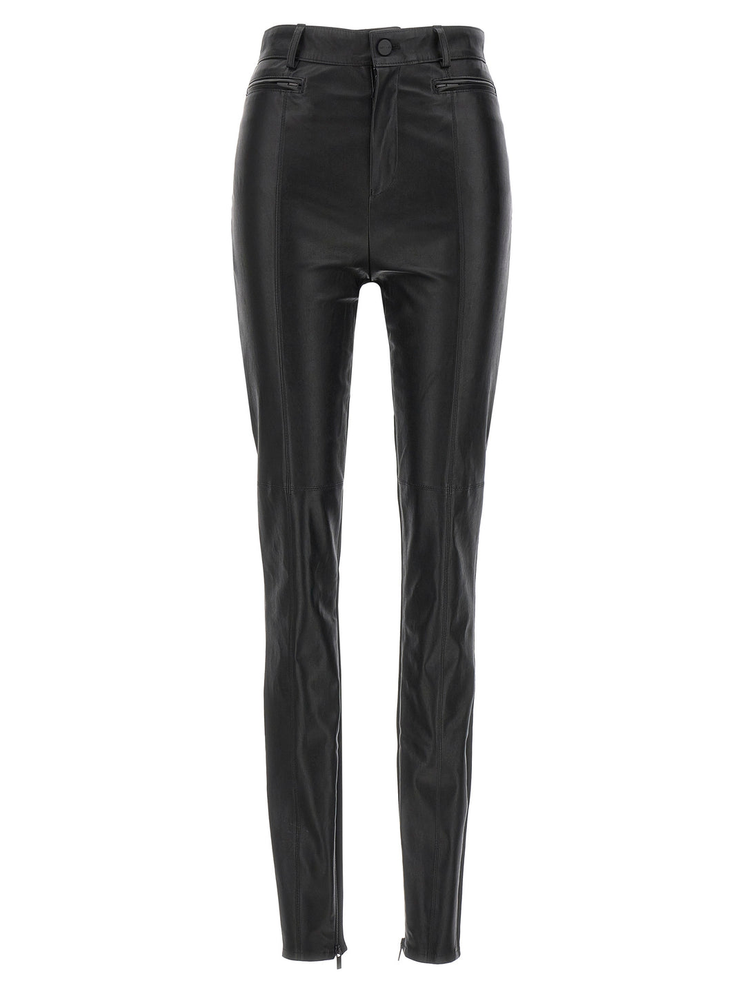 Napa Leather Leggings Black