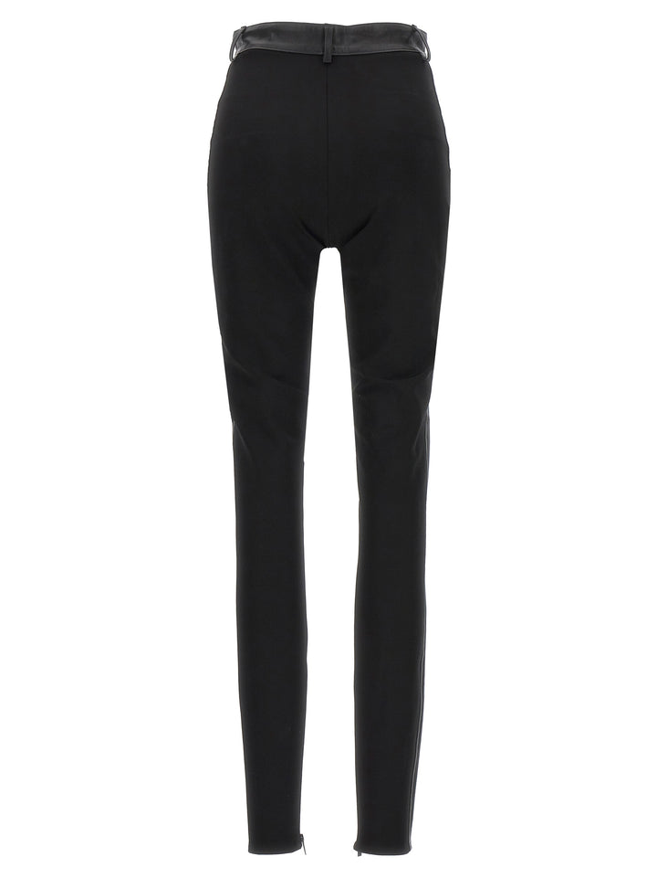 Napa Leather Leggings Black