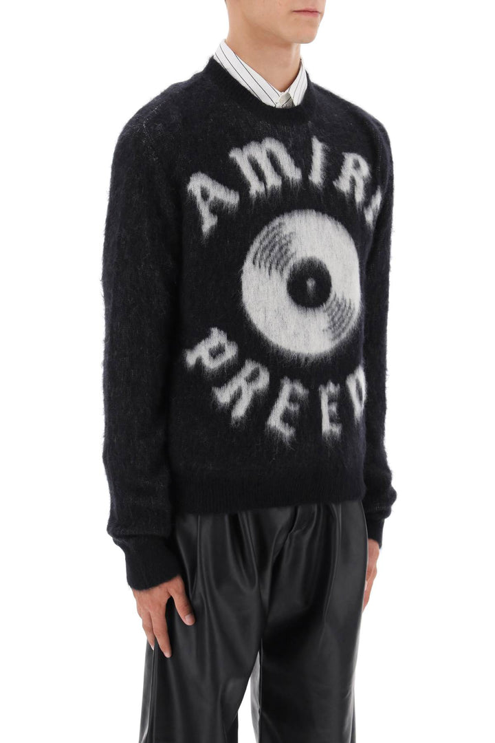 Premier Record Brushed Yarn Sweater - Amiri - Men