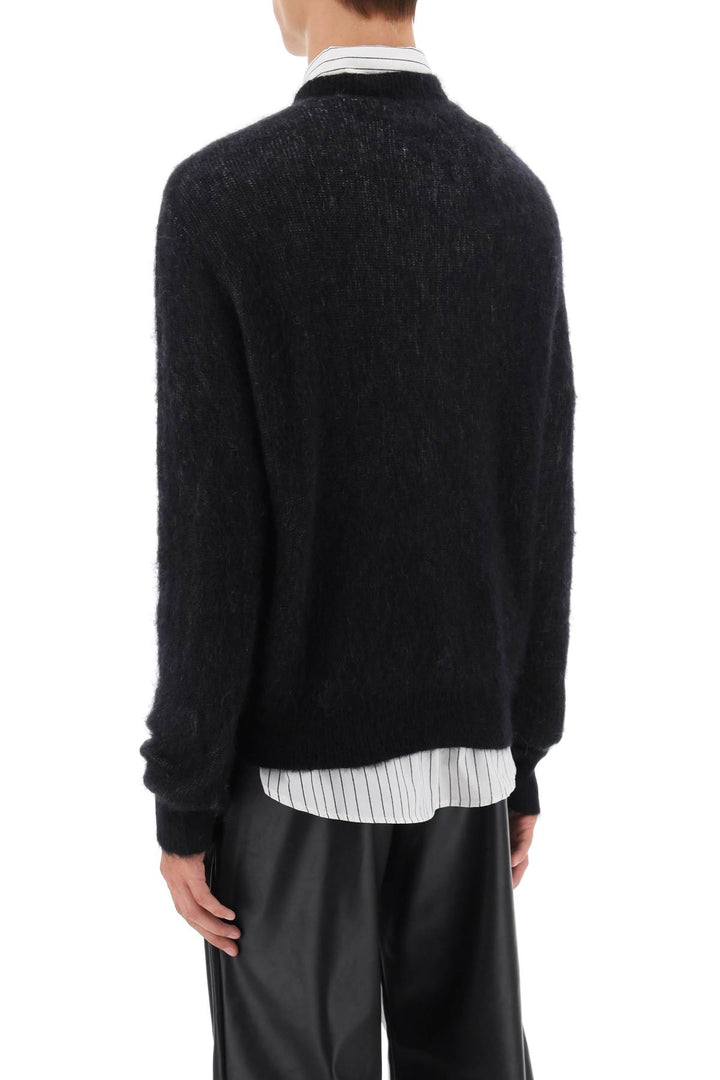 Premier Record Brushed Yarn Sweater - Amiri - Men