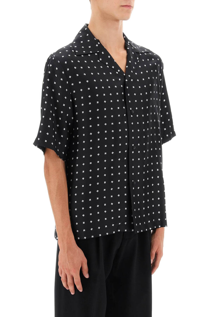 Bowling Shirt With Logo Motif - Amiri - Men