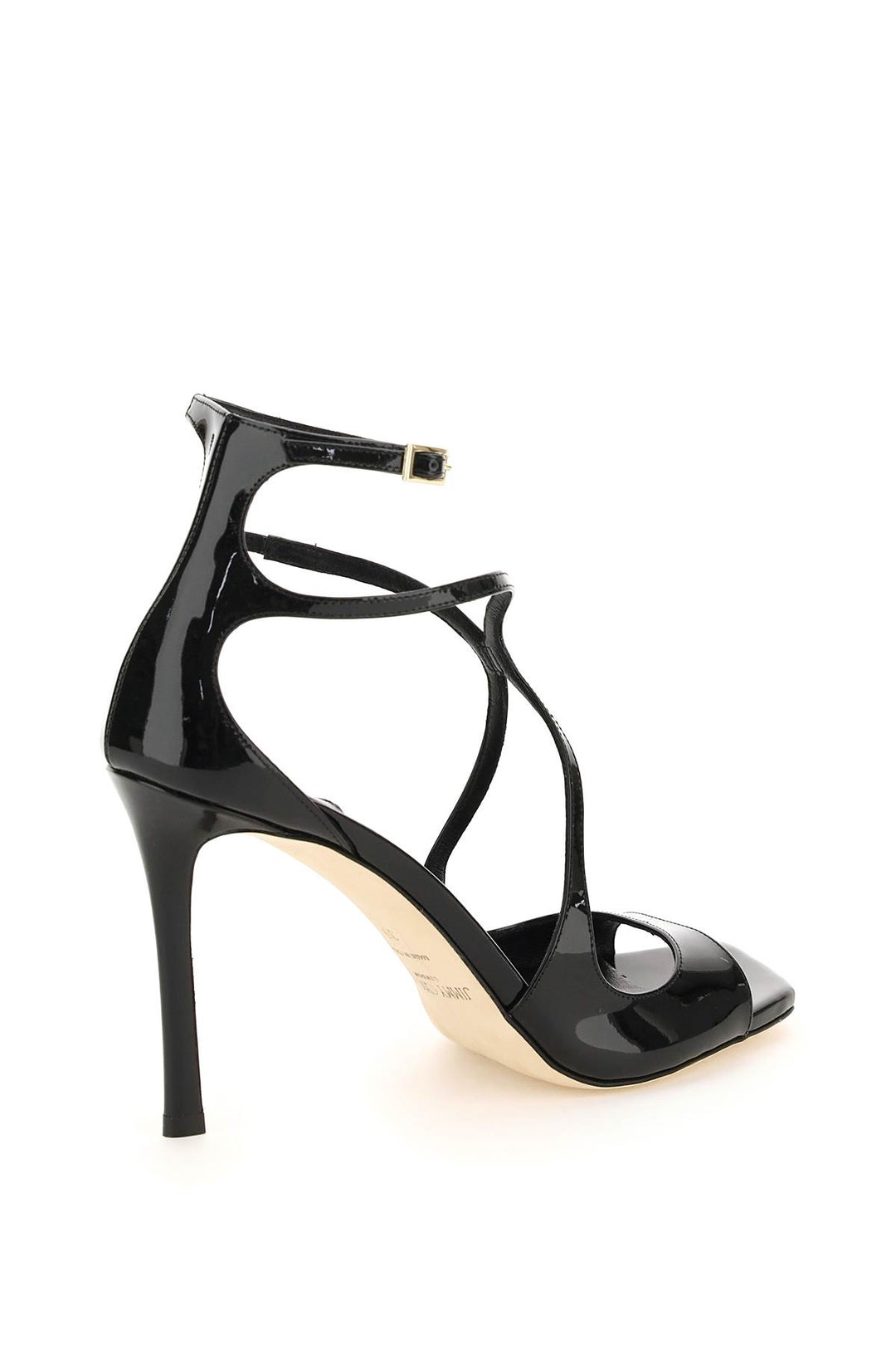 Patent Leather Azia 95 Sandals - Jimmy Choo - Women