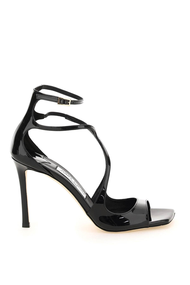 Patent Leather Azia 95 Sandals - Jimmy Choo - Women