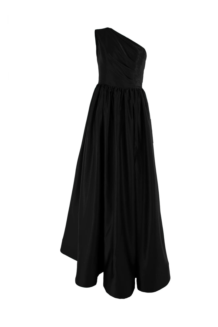 Sanya Black Dress with Slit