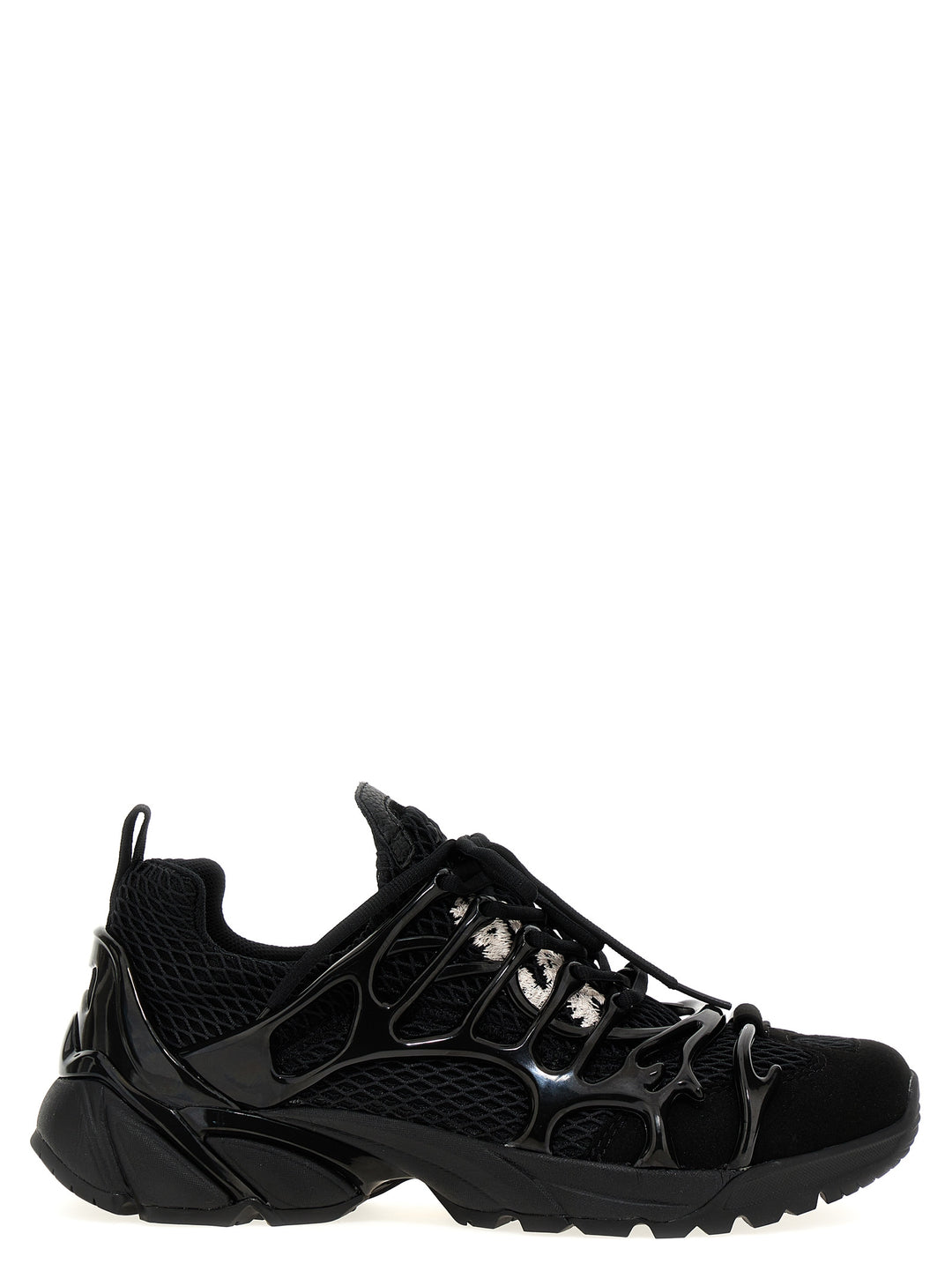 Tech Nylon Sneakers Black