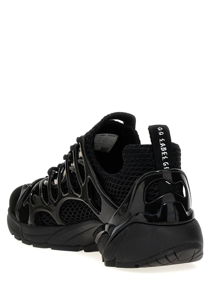 Tech Nylon Sneakers Black