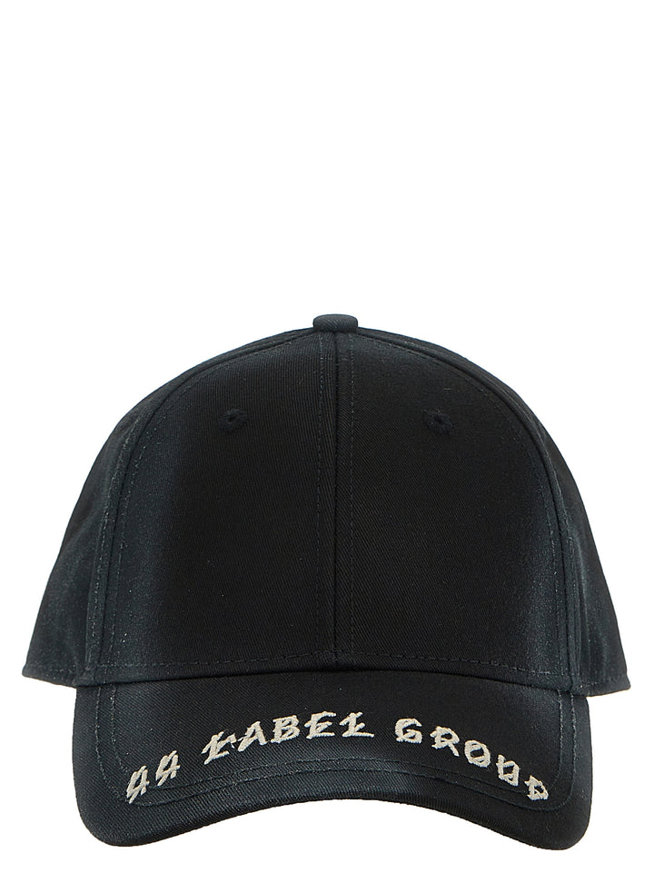 Logo Embroidery Cap Hats Black