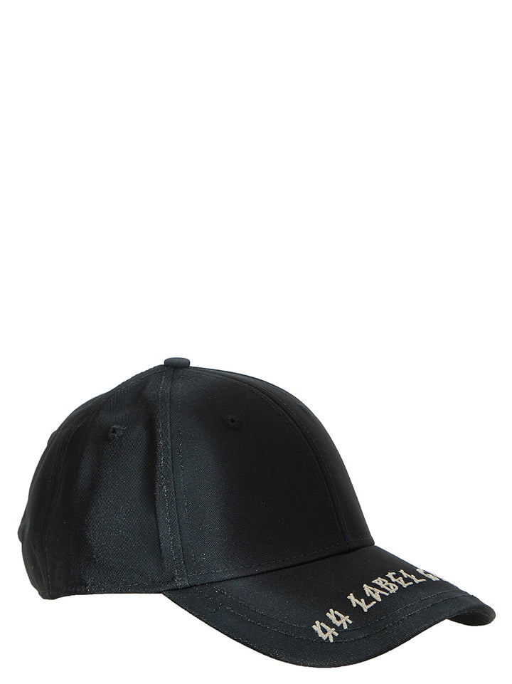 Logo Embroidery Cap Hats Black