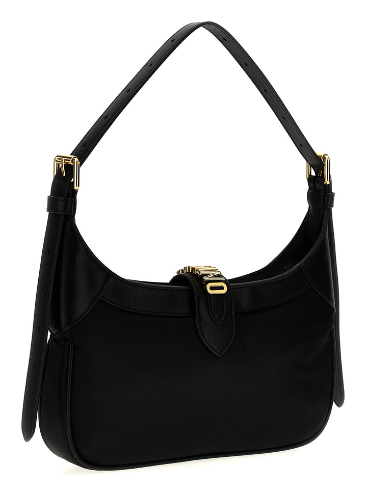 Logo Shoulder Bag Shoulder Bags Black