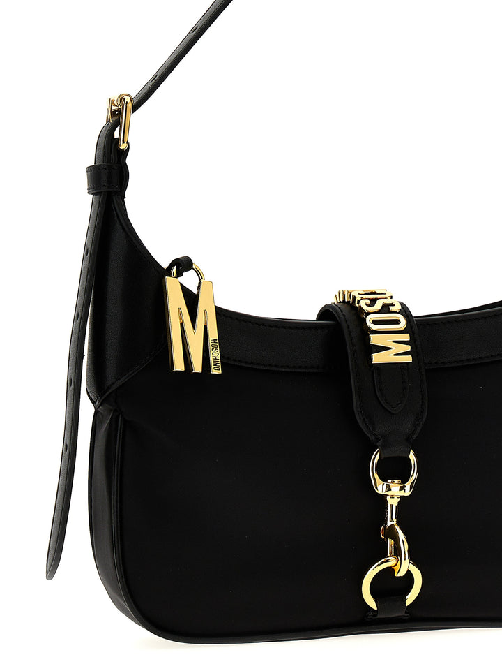 Logo Shoulder Bag Shoulder Bags Black