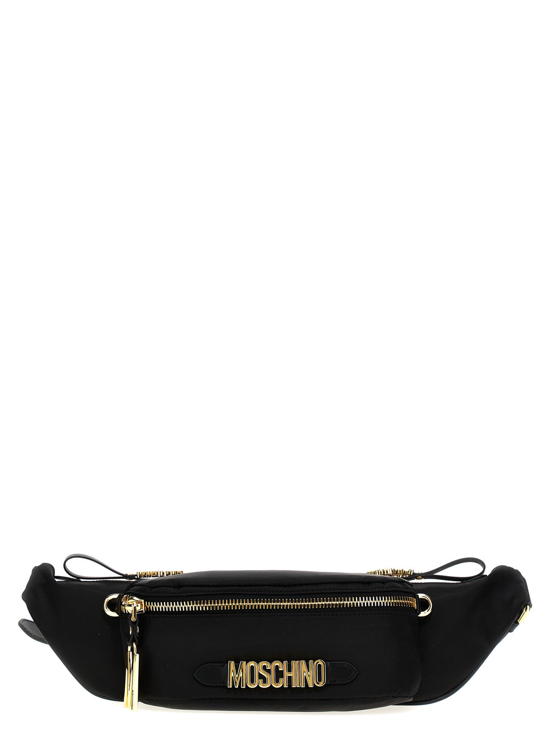 Logo Fanny Pack Crossbody Bags Black