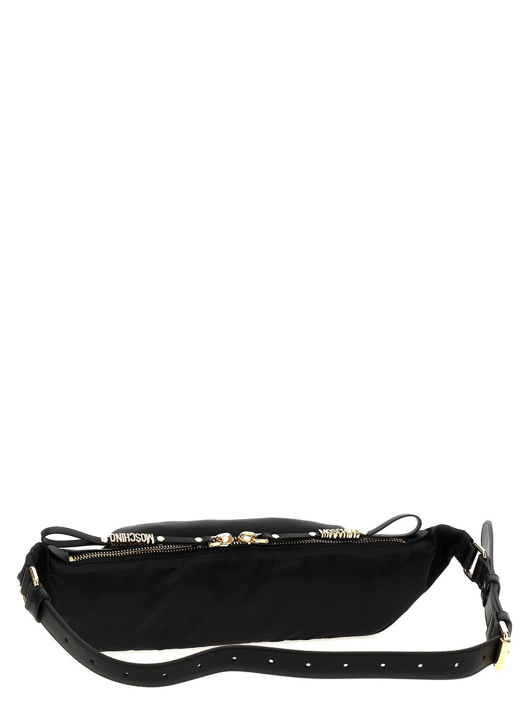 Logo Fanny Pack Crossbody Bags Black