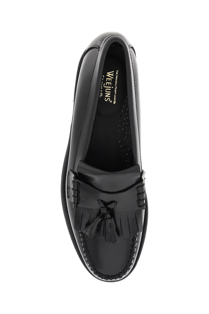 Esther Kiltie Weejuns Loafers In Brushed Leather - G.H. Bass - Men