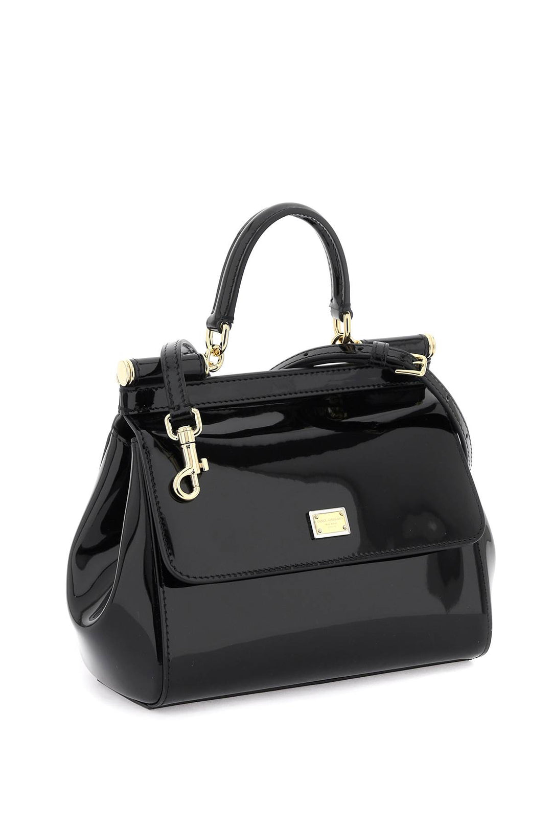 Patent Leather 'Sicily' Handbag - Dolce & Gabbana - Women