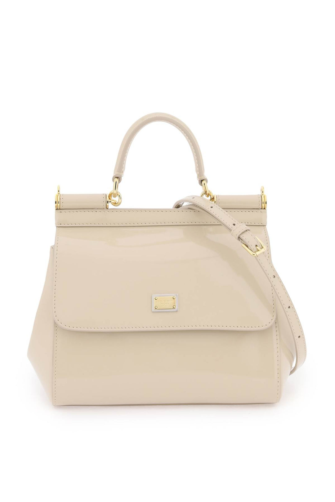 Patent Leather 'Sicily' Handbag - Dolce & Gabbana - Women