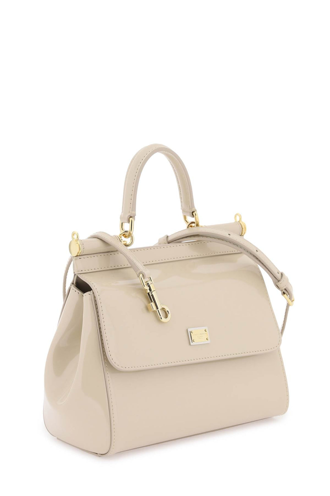 Patent Leather 'Sicily' Handbag - Dolce & Gabbana - Women