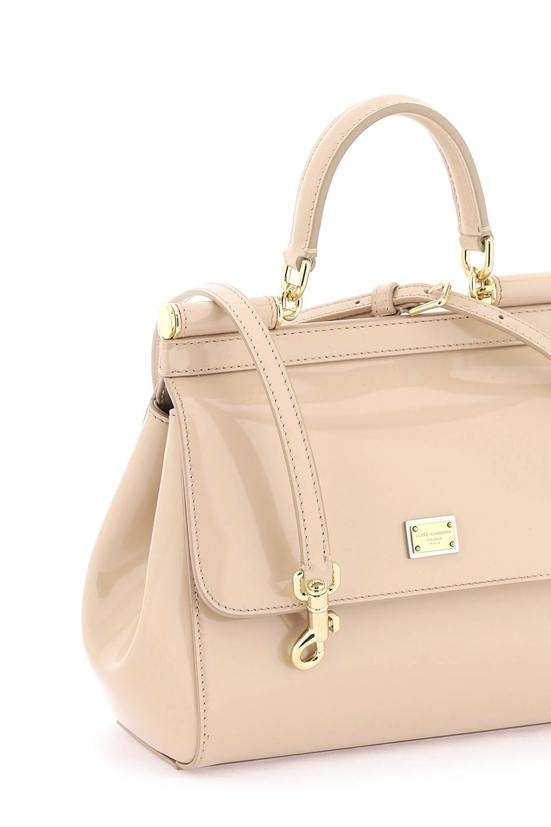 Patent Leather 'Sicily' Handbag - Dolce & Gabbana - Women