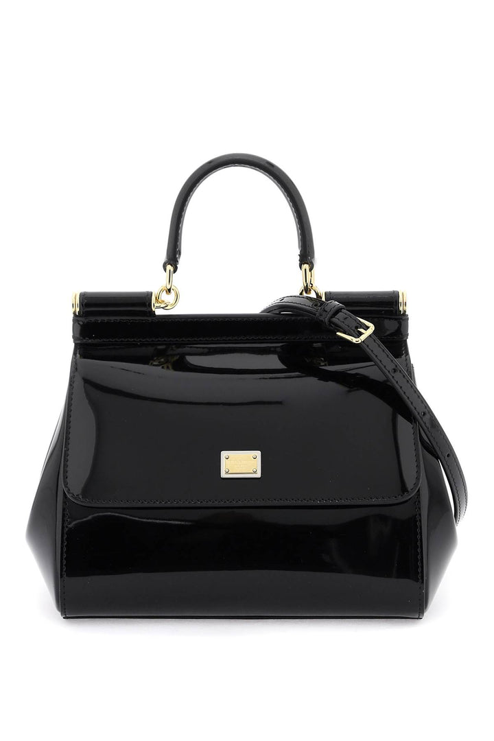 Patent Leather 'Sicily' Handbag - Dolce & Gabbana - Women