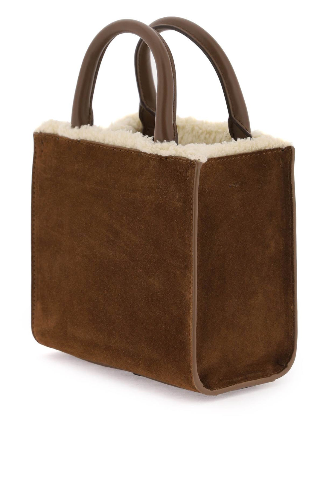 Dg Daily Mini Suede And Shearling Tote Bag - Dolce & Gabbana - Women