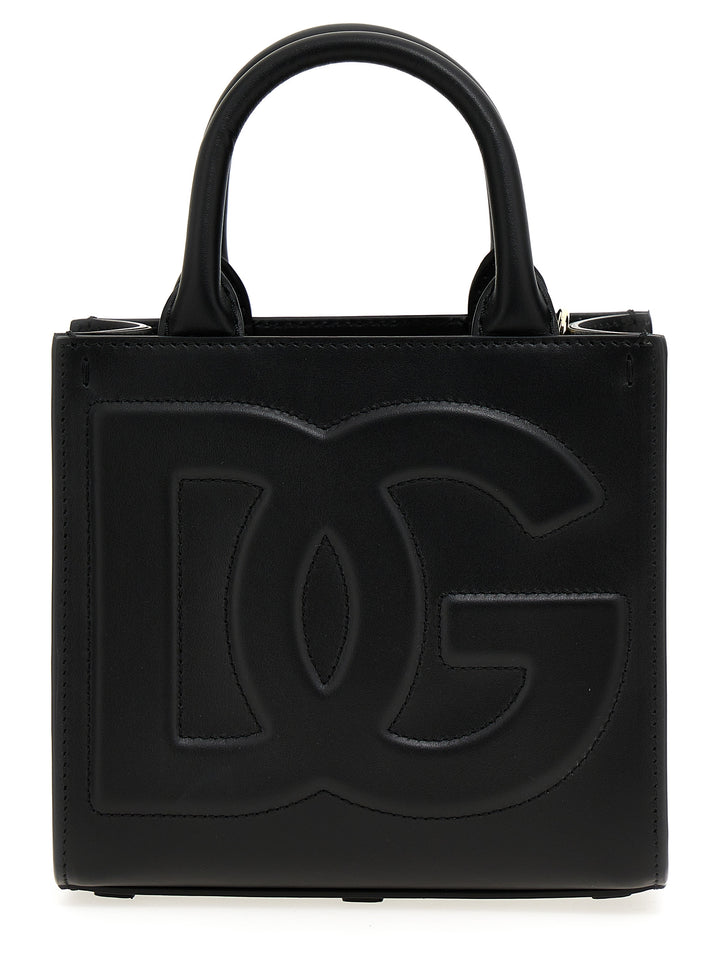 Logo Shopping Bag Tote Bag Black