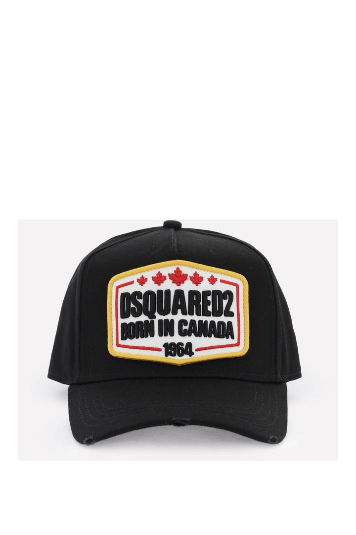 Cappello Baseball Con Patch Logo - Dsquared2 - Men