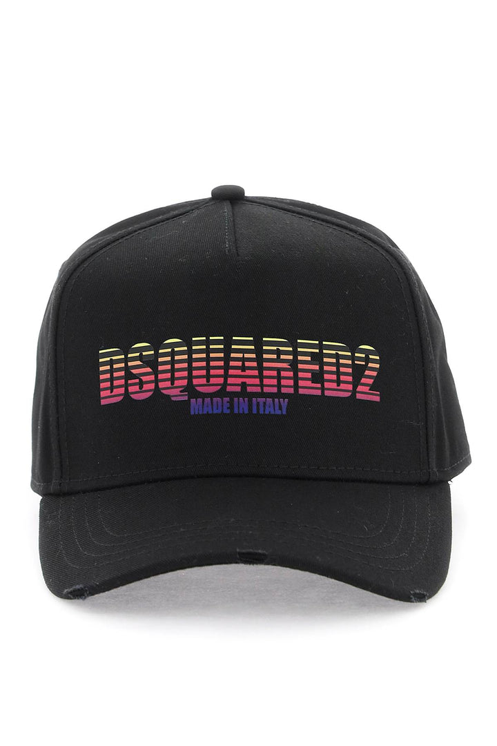 Cappello Baseball Con Logo Degradé - Dsquared2 - Men