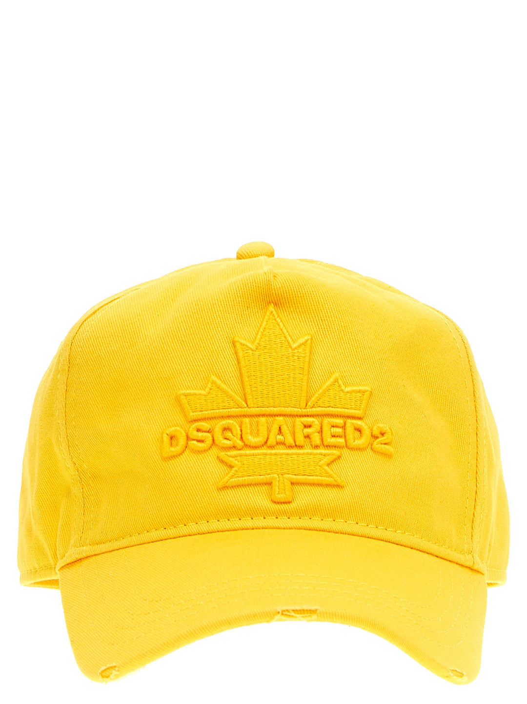 Logo Embroidery Cap Hats Yellow