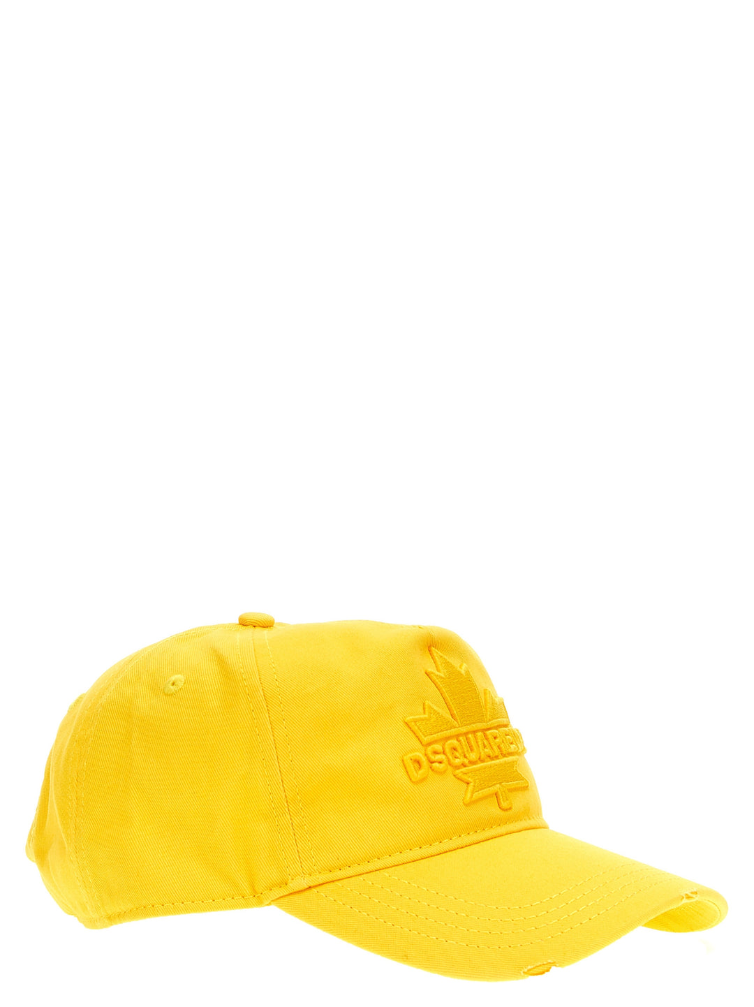 Logo Embroidery Cap Hats Yellow