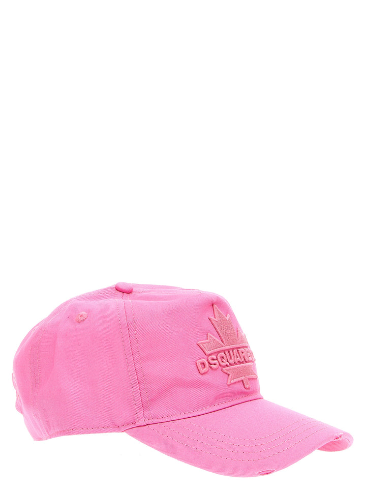 Logo Embroidery Cap Hats Pink