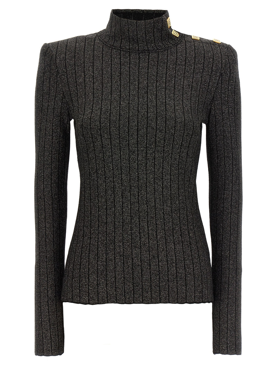 Lurex Sweater Sweater, Cardigans Black