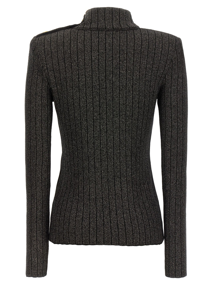 Lurex Sweater Sweater, Cardigans Black