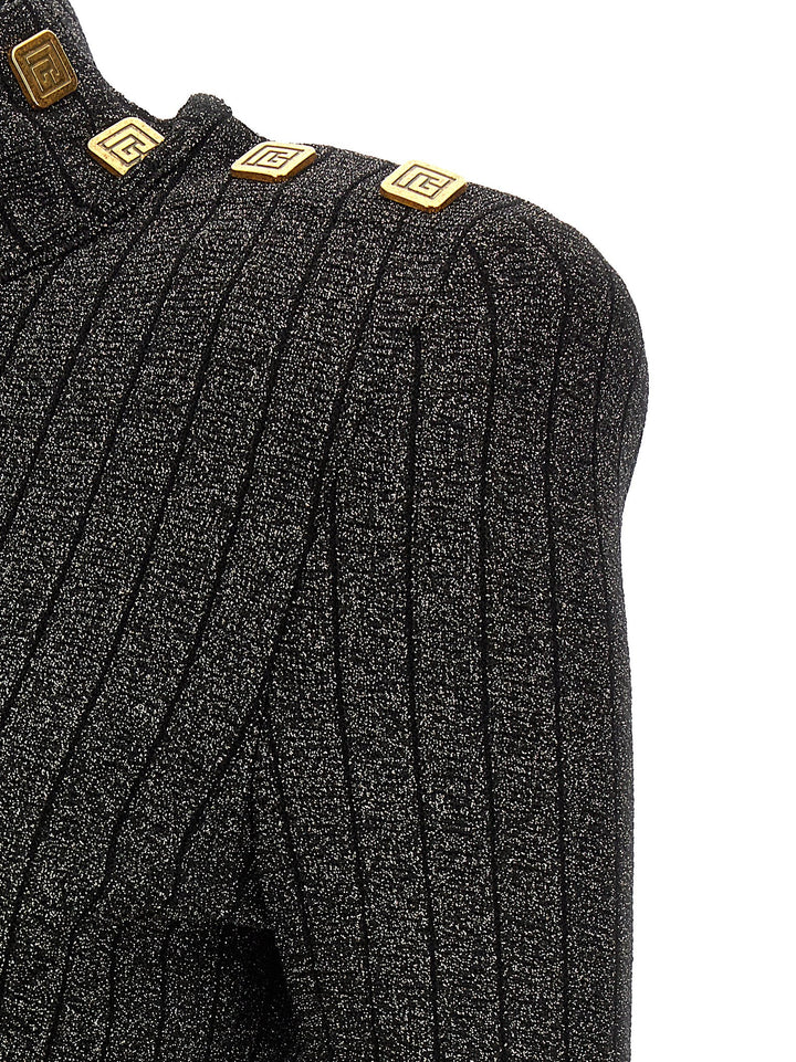 Lurex Sweater Sweater, Cardigans Black