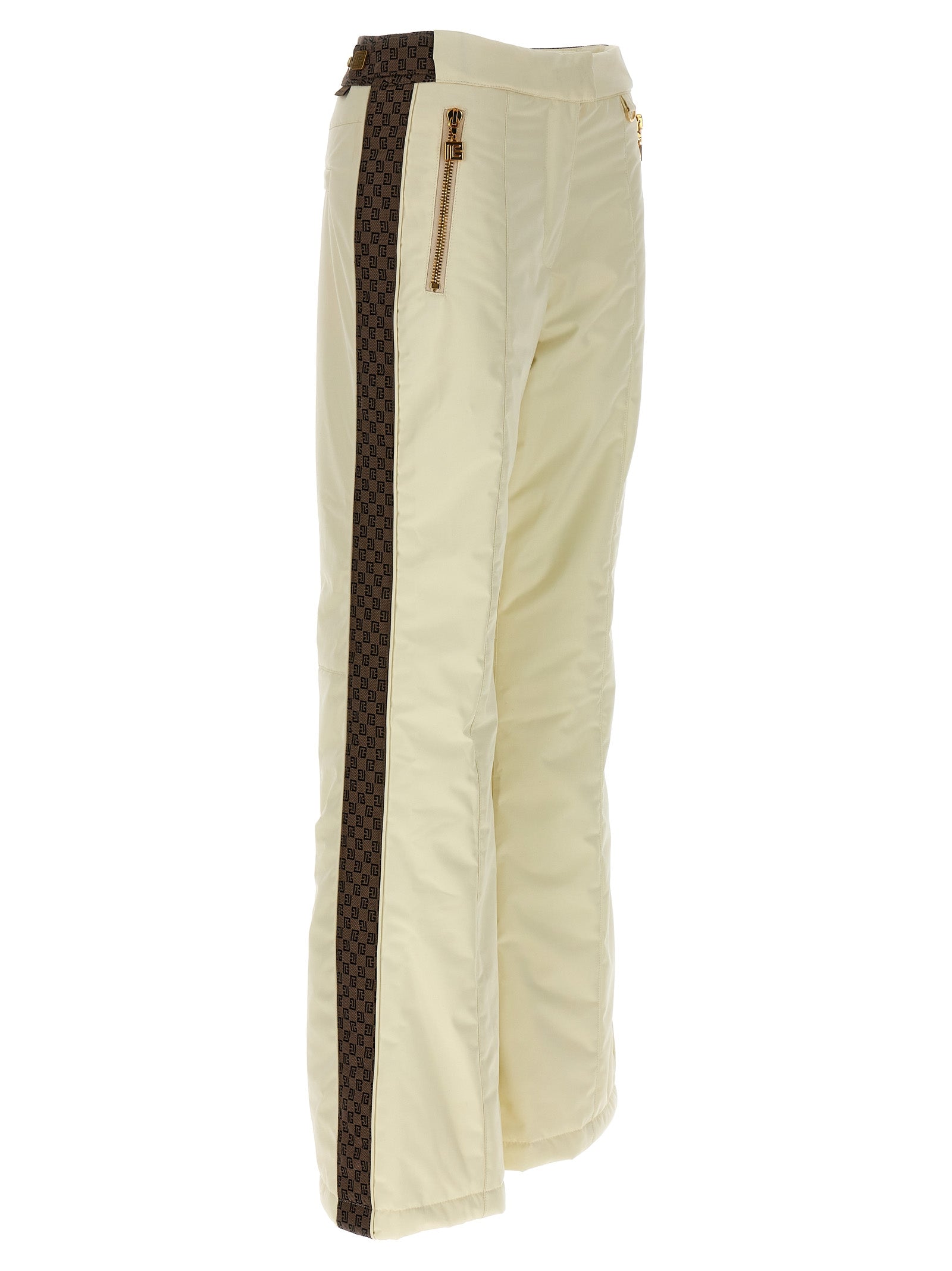 パンツ BALMAIN Ski pants White BF2PR030XH66 Balmain Ski Pants White | Wanan Luxury